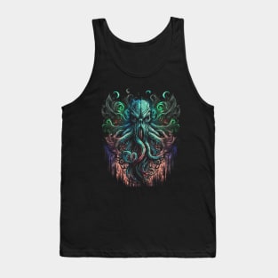 The Cursed of Cthulhu - The Cult Tank Top